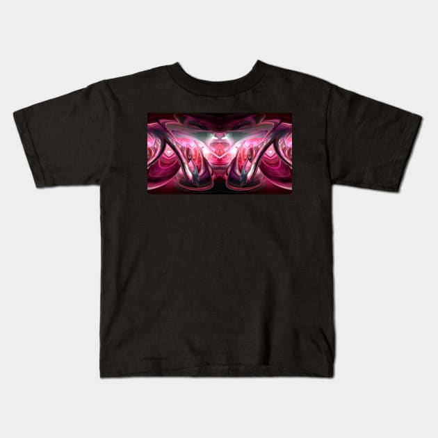 Abstract 3d background Kids T-Shirt by HANART